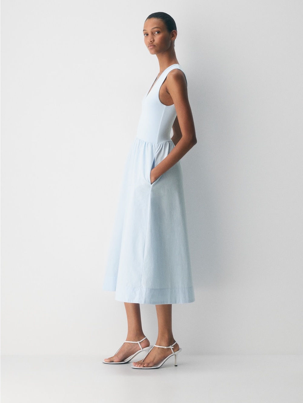 Babaton Worldly Poplin Dress